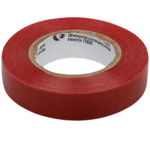 Изолента ПВХ Rollix 15мм*20м красный - картинка 1