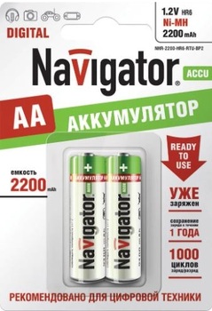 Аккумулятор NHR-2200-HR6-RTU-BP2 94 785 Navigator - картинка 1