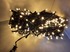 Гирлянда светодиодная 20 м , черный провод,200 LED,теплый белый - картинка 1